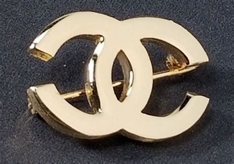 chanel gold tone brooch|Chanel brooch cheap.